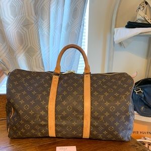 Authentic Louis Vuitton Keepall 50